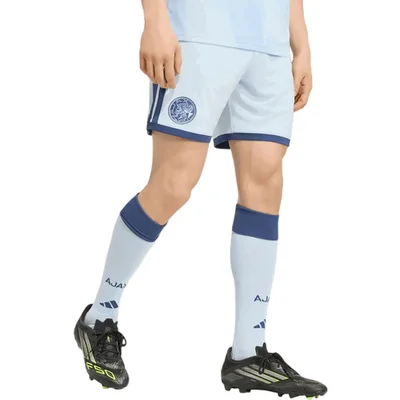 Ajax 3e broekje 2026/2027 blauw met adidas strepen