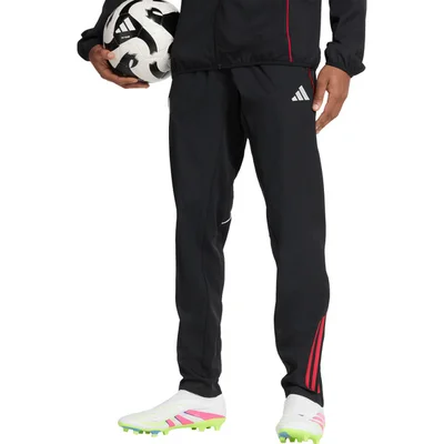 Ajax pre-match trainingsbroek 2026/2027 zwart met rode details