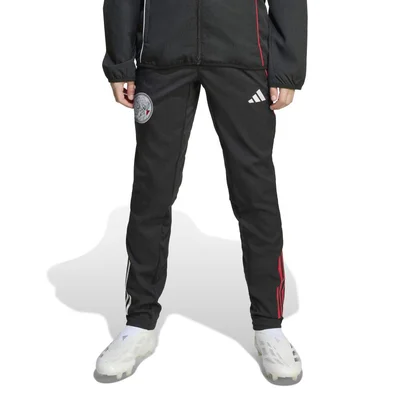 Ajax presentatie trainingsbroek kids 2025/2026 zwart wit rood voor kinderen