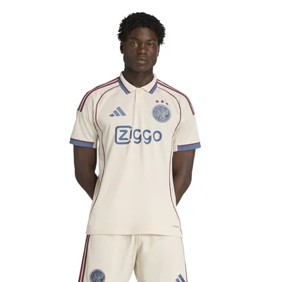 Ajax 3e shirt 2025/2026 beige eerbetoon aan Amsterdam 1275
