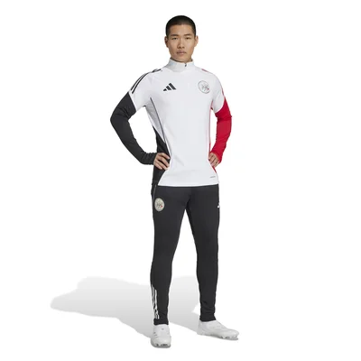 Ajax trainingspak 1/4-zip 2025/2026 wit zwart rood