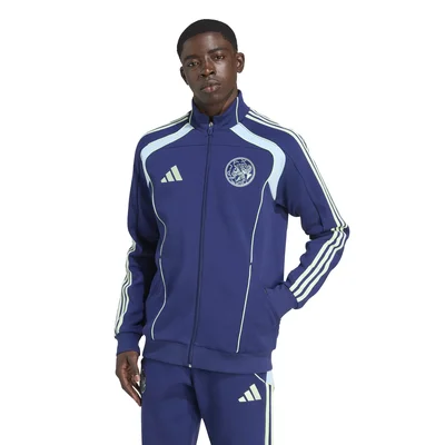 Ajax Urban Purist trainingsjack 2026/2027 donkerblauw lichtblauw groen
